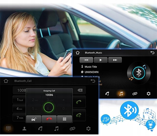 RADIO ANDROID GPS WIFI BT FORD KUGA S-MAX C-MAX 