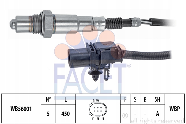 FACET SONDA LAMBDA 10.8397 FACET 6735400517 