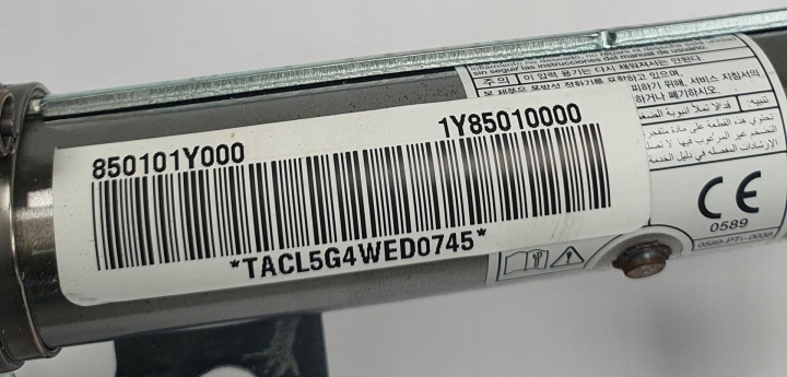 RIDEAU AIRBAG GAUCHE KIA PICANTO II 1Y850-10000