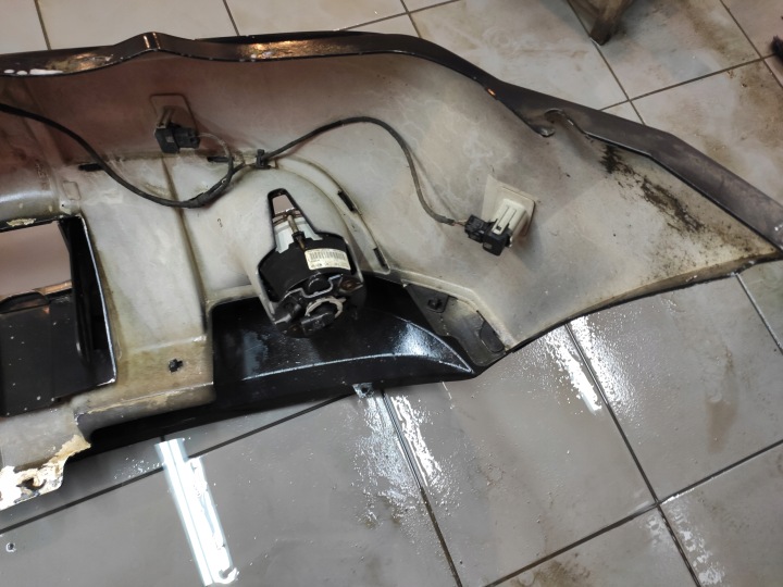 JEEP GRAND CHEROKEE WK WH III LIFT PARE-CHOCS PDC NOIR METALIC ORIGINAL JEU