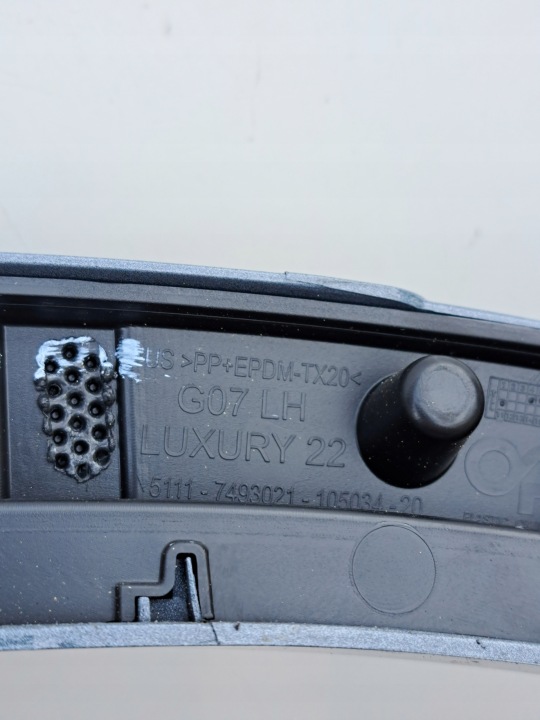 BMW X7 G07 LIFT MODULE MOULURE GARDE-BOUE BAGUETTES AVANT GAUCHE DROITE ARRIÈRE ARRIÈRE