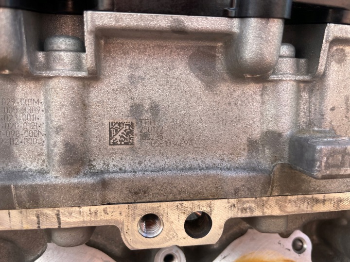 CULASSE 1.5 TSI VW SKODA ORIGINAL 05E103404F 04E103473DC 13 MILLE KM KILOMÉTRAGE