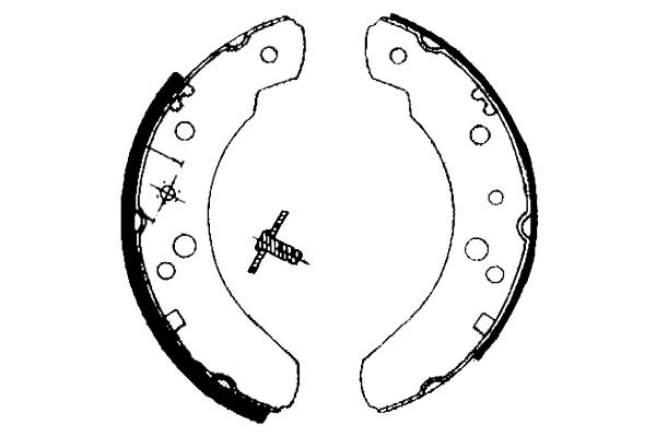 LPR SABOTS DE FREIN À TAMBOUR DE FREIN KIT ARRIÈRE VOLVO 240 photo 2 - milautoparts-fr.ukrlive.com