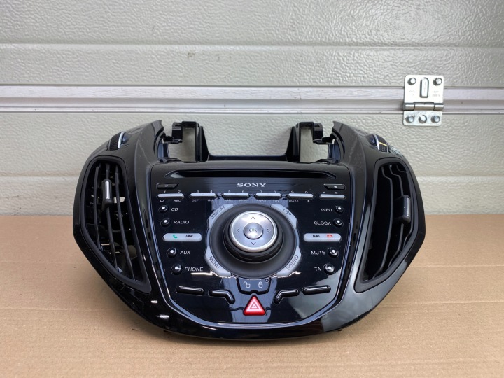 PANNEAU RADIO FORD FIESTA MK7 B-MAX CD SONY GRILLES CONDUIT D'AIR CENTRAL