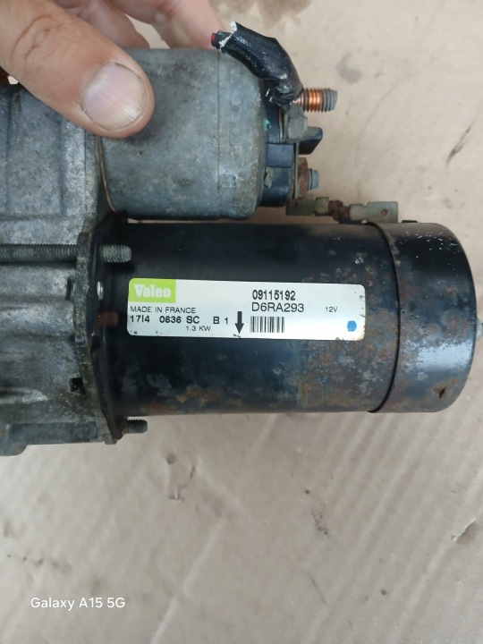 DÉMARREUR ORIGINAL OPEL ASTRA III H 1.4 1.6 16V