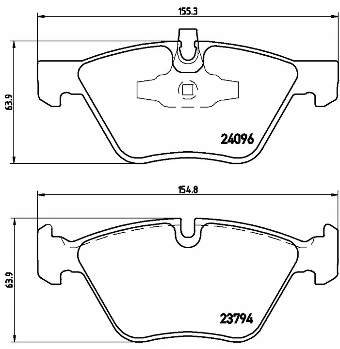 ZAPATAS DE FRENADO BREMBO P 06 040X 