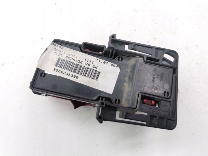 CITROEN C5 SERRE-CÂBLE PYROTECHNIQUE 2009 9662335380