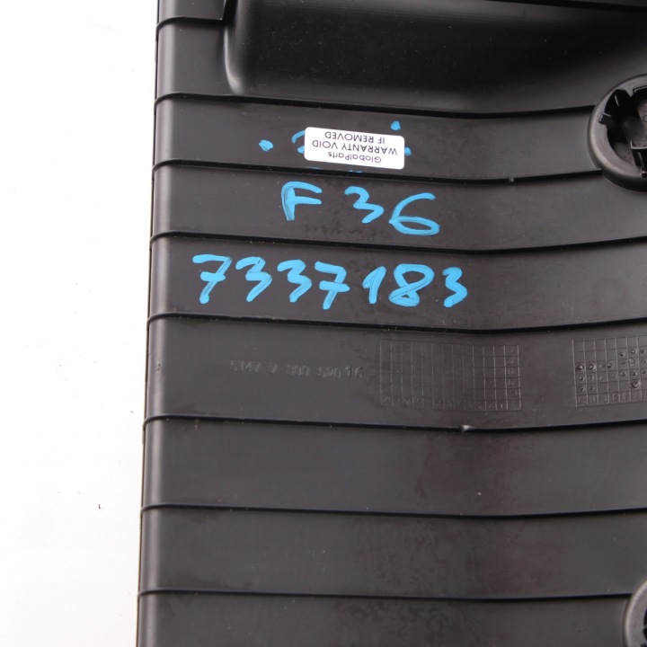BMW F36 GRAN COUPÉ PROTECTION SEUIL BAGAZNIKATYLNY PANNEAU WYKONCZENIA 7309520