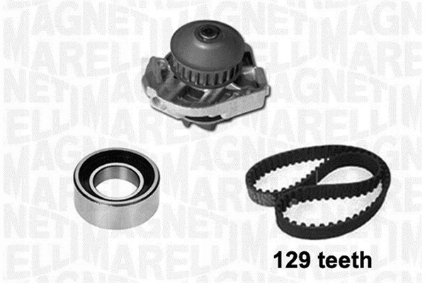 MAGNETI MARELLI 341404820001 POMPES À EAU KIT COURROIE DISTRIBUTION