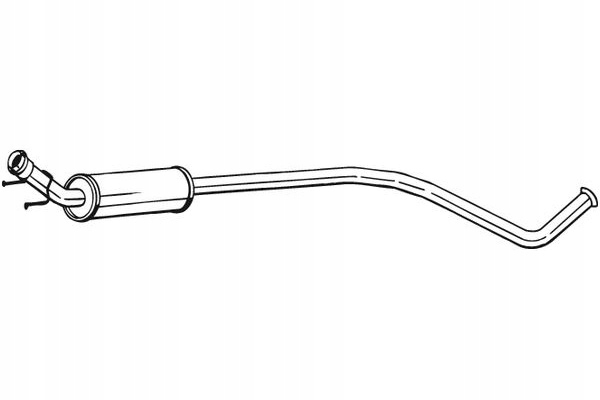BOSAL SILENCIADOR SISTEMAS DE ESCAPE CENTRAL CITROEN C4 C4 I PEUGEOT 3008 