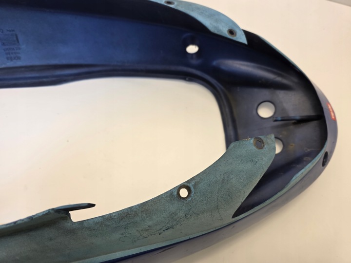 APRILIA LEONARDO 125 150 250 DÉFLECTEUR D'AIR ARRIÈRE PROTECTION QUEUE PLASTIQUE