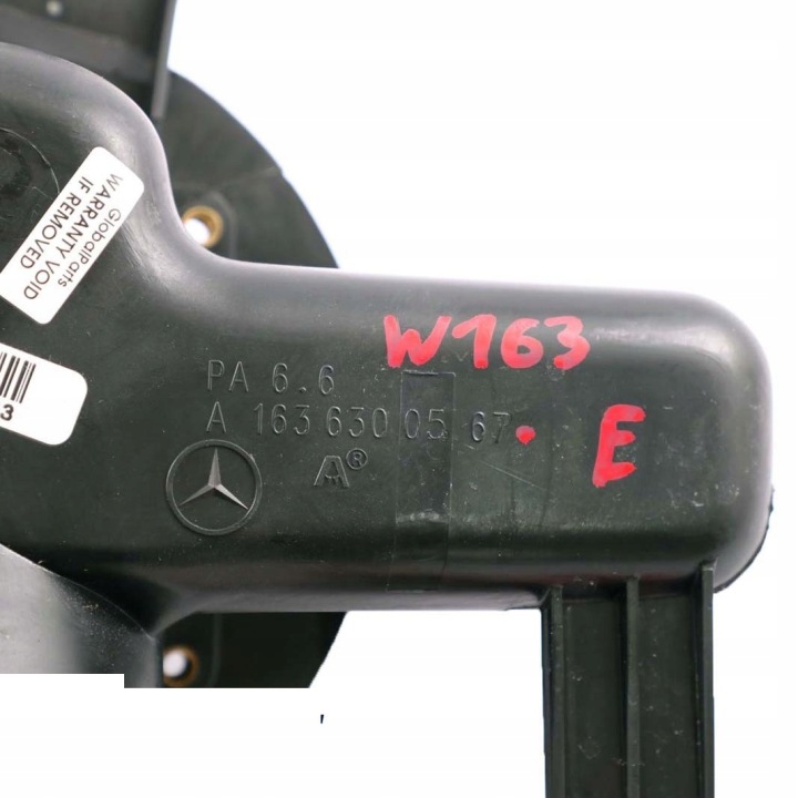 MERCEDES ML W163 POIGNÉE GOULOTTE DE REMPLISSAGE CARBURANTS