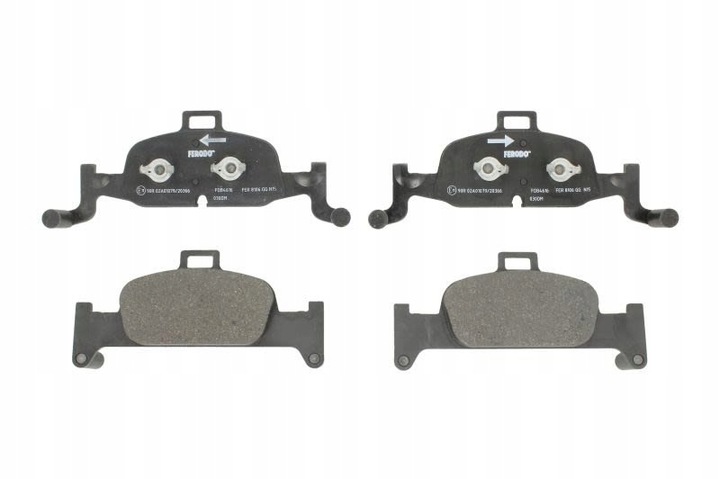 KLOCEK DE FRENADO KIT PARTE DELANTERA AUDI A4, A4 ALLROAD, A5, A7, Q5 2.0-3.0D 05.15- 