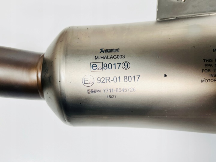 BMW R 1200 R K53 R 1200 RS K54 SILENCIEUX ÉCHAPPEMENT AKRAPOVIC 8545726