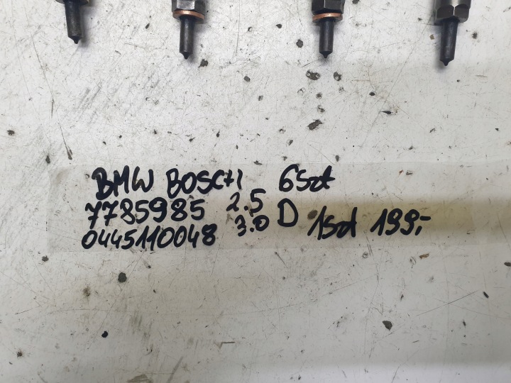 INJECTEUR INJECTEUR BMW 7785985 2.5 D 0445110048 3.0 D BOSCH
