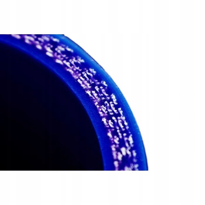 SILICONE COUDE RÉDUCTION 45' 45/76MM BLEU