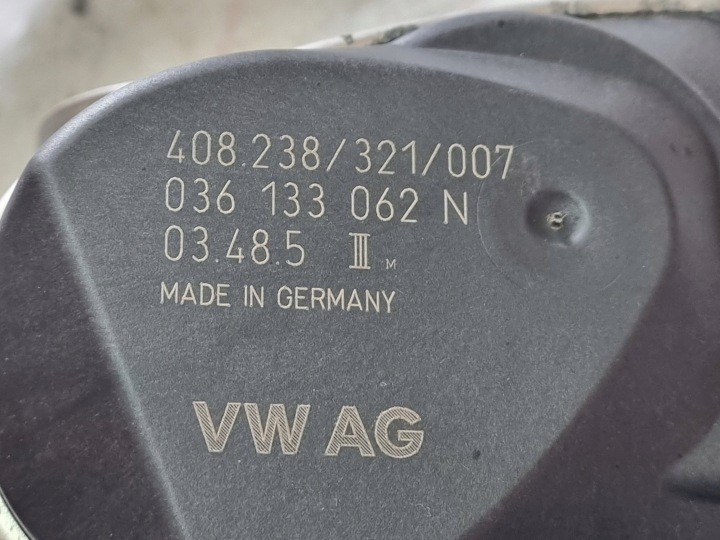 PAPILLON DES GAZ VW SKODA SEAT 1,2 036133062N 408238321007