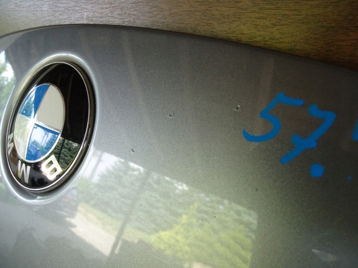 CAPOT COUVERCLE MOTEUR BMW E63 E64 SILBERGRAU METALLIC (A08)