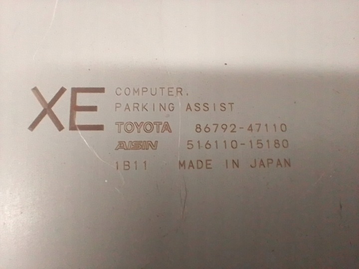 MODULE STATIONNEMENT PDC 86792-47110 TOYOTA PRIUS III