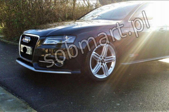 DOUBLURE PARE-CHOCS AVANT SPOILER VERS AUDI A4 B8 2007-2012 SOBMART