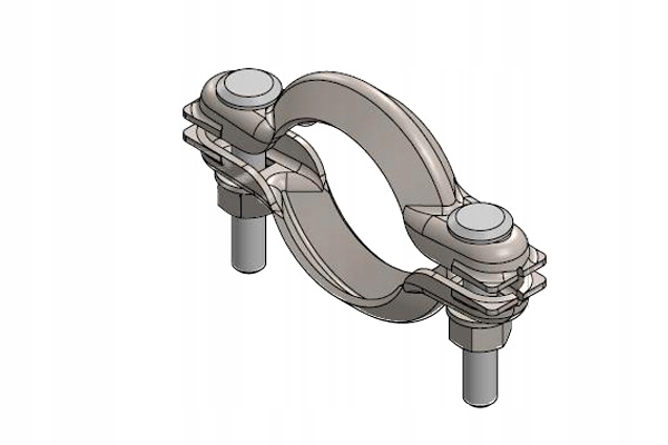 COLLIER SYSTÈMES ÉCHAPPEMENT (59MM) CONVIENT VERS CITROEN BERLINGO, BERLINGO
