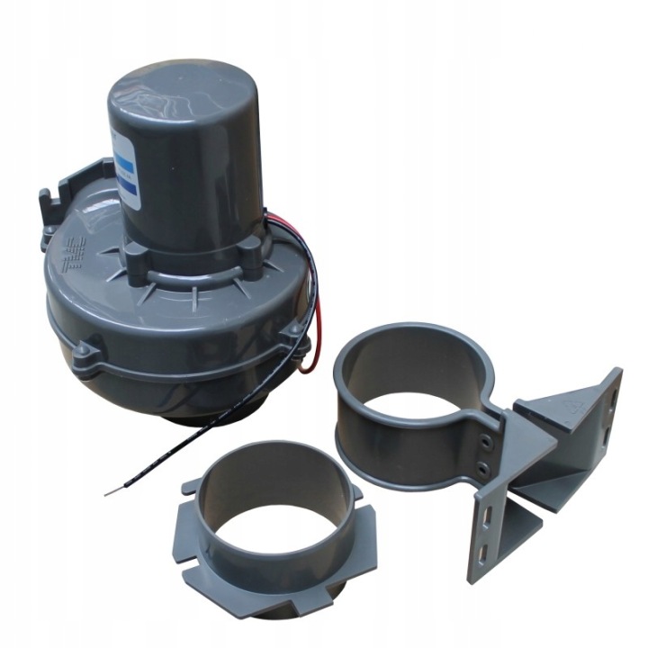 VENTILATEUR CHAMBRES MOTEUR ODSRODKOWY 76 MM 3 CALES 12V 2547L/M /90 CFM