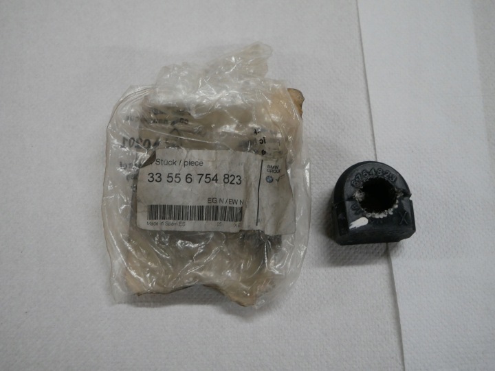 MINI R55 R56 R57 R58 R59 CAOUTCHOUC MANCHON STABILISATEUR ARRIÈRE 33556754823 6754823
