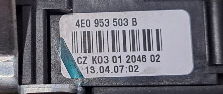 AUDI A8 D3 COMMUTATEUR COMPOSITE 4E0953549