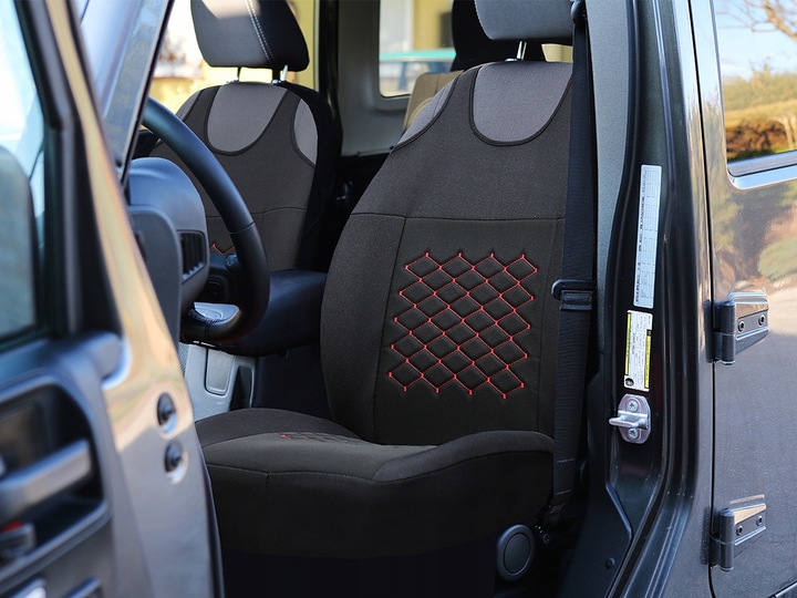 AISLAMIENTO LOGOTIPO FORRO DE AUTOMÓVIL AL ASIENTO OPEL COMBO C 1+1 