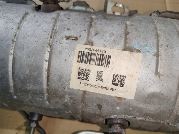 CATALYSEUR FILTRE PARTICULES FAP 9822860480 K720 1.5 HDI OPEL CROSSLAND X 17-