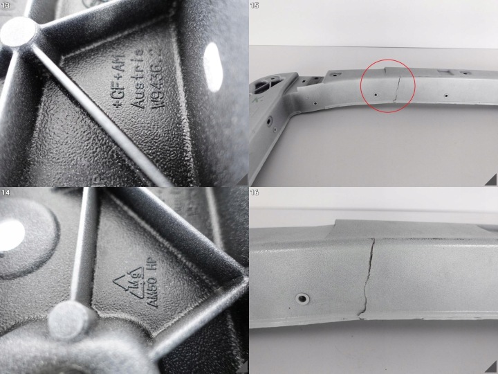 TESLA MODÈLE X 15- PORTES CHÂSSIS CHÂSSIS DROITE ARRIÈRE
