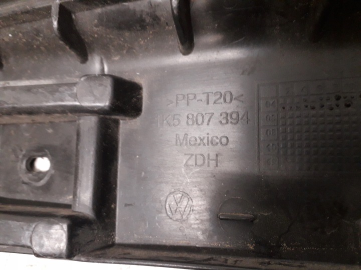 VW JETTA 1K5 DROIT GLISSIÈRE PARE-CHOCS ARRIÈRE FIXATION OE