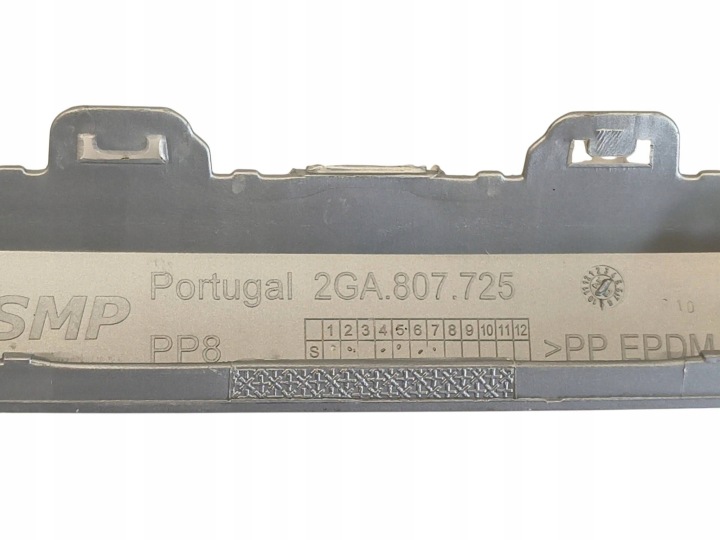 VW T ROC MOULURE PARE-CHOCS ARRIÈRE 2GA807725