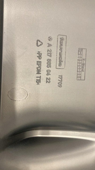 MERCEDES S-COUPE W217 S63 63 SPOILER ARRIÈRE DIFFUSEUR INFÉRIEUR AMG