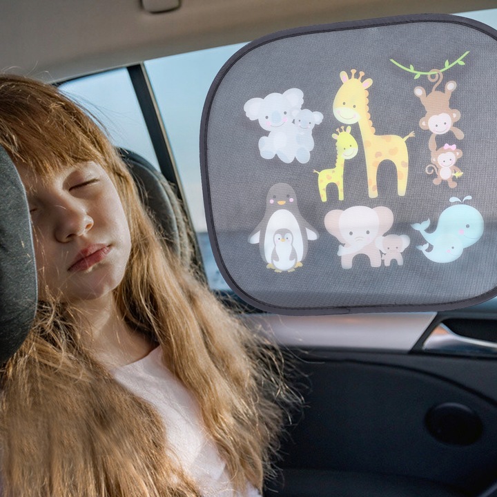 PROTECCIÓN ANTISOLAR AL VENTANAS COCHE COCHE DZIECIECE 