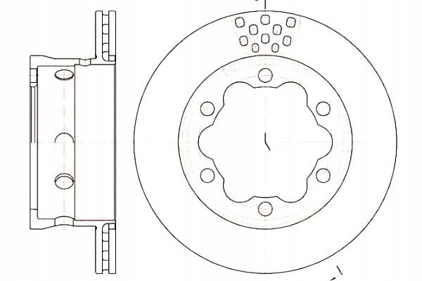 DISQUES DE FREIN 2 PIÈCES 285X22 V 6-OTW MERCEDES SPRI photo 2 - milautoparts-fr.ukrlive.com