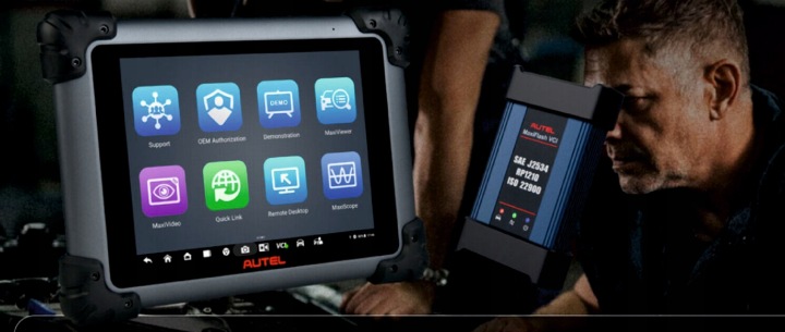 AUTEL MAXISYS MS ELITE II PRO FLASH PROGRAMMATION RP1210, ISO22900, J2534)