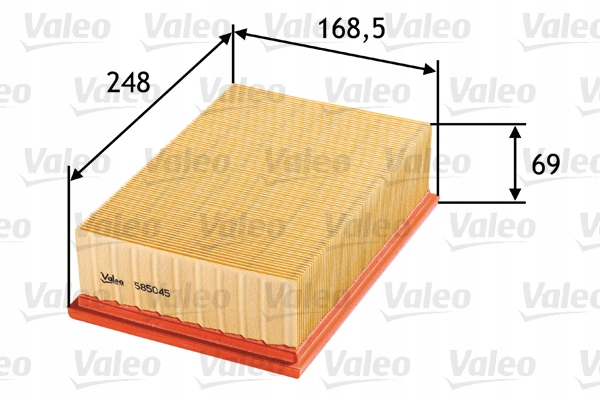 FILTRO AIRE VALEO 585045 