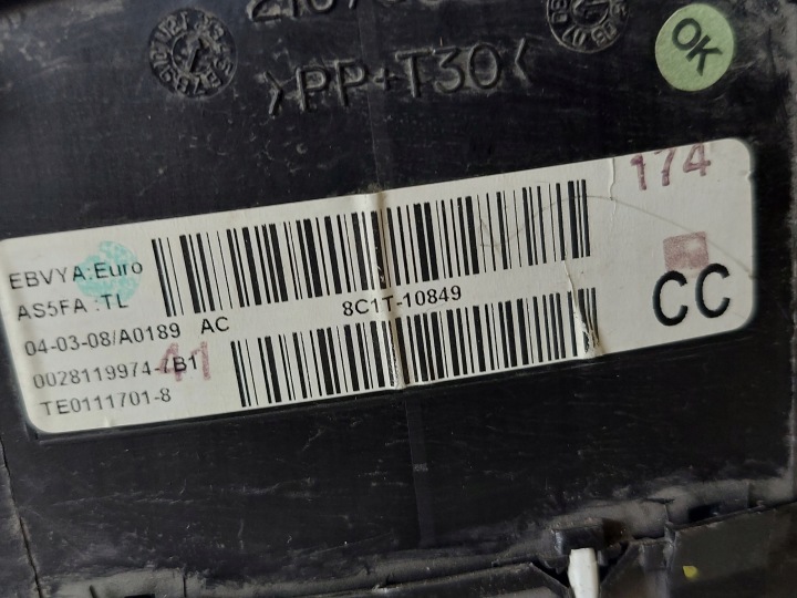 COMPTEUR COMPTEUR TRANSIT MK7 8C1T10849