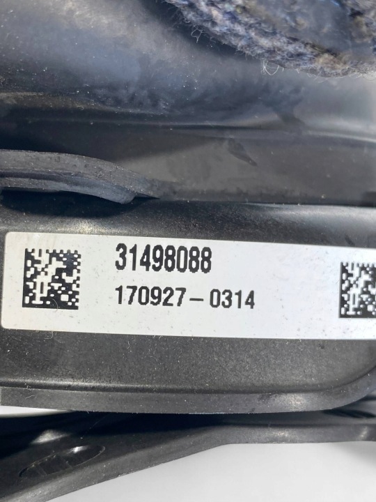 VOLVO XC90 2022 VENTILATEUR VENTILATEUR SIÈGES 31498088