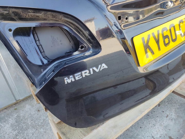 KLAPA SZYBA TYL OPEL MERIVA B ORYGINAL LAKIER Z20R BOOTLID GLASS REAR ...