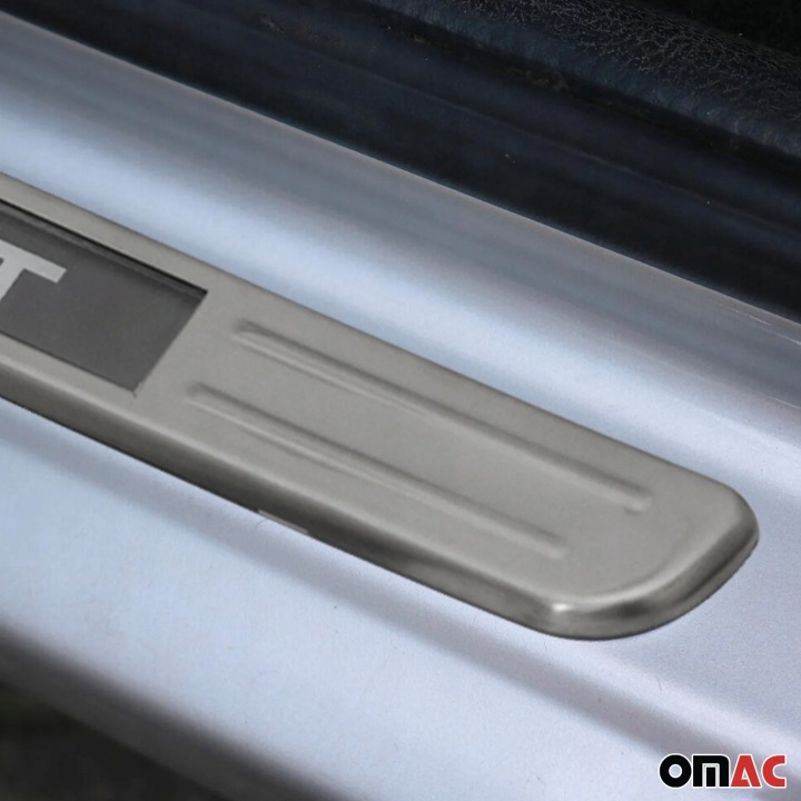 SEUILS PORTES VERS DACIA LOGAN MCV 2005-2021 CHROME SZCZOTKOWANY 4X
