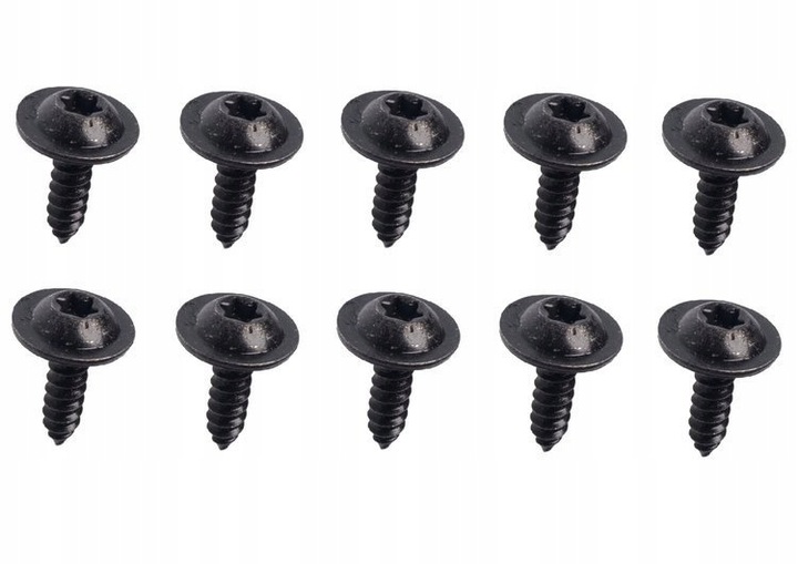 10X TORNILLO TORX PERNO REMACHE CUBREPASOS PARAGOLPES AUDI SEAT SKODA VW VOLKSWAGEN 