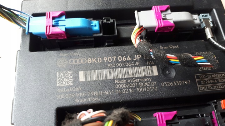 SQ5 8R Q5 MODULE CONTRÔLEUR CONFORT 8K0907064JP