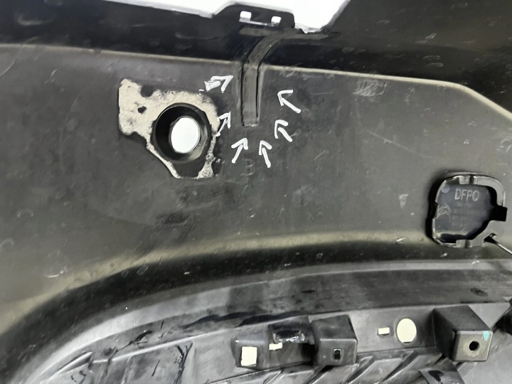 PARE-CHOCS ARRIÈRE CITROEN C5X C5 X 21R.- ARRIÈRE DOUBLURE INFÉRIEURE 4XPDC 9840553280
