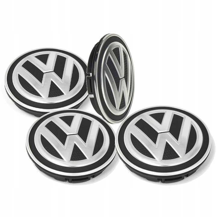 VW 65MM NUEVO TAPACUBOS 4 PIEZAS JUEGO 5G0601171 