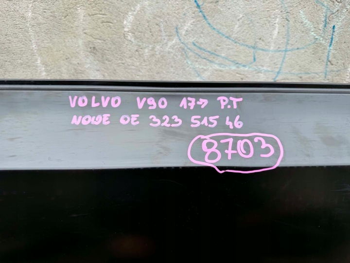 VOLVO V90 17- PORTES DROIT ARRIÈRE ARRIÈRE NOUVEAU OE 8703