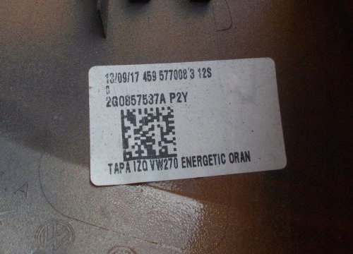 VW POLO 2G 17- GAUCHE CHÂSSIS LUSTERKA+DOLNA CACHE