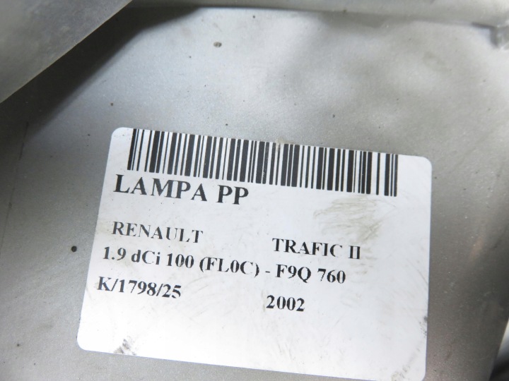 PHARE DROITE AVANT RENAULT TRAFIC II 8200007030 91166121