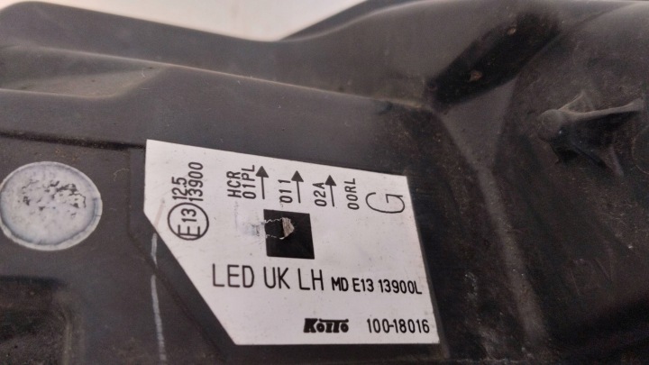 PHARE GAUCHE AVANT AVANT NISSAN QASHQAI J11 LED 10018016 UK
